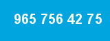 965 756 42 75 965 756 42 75